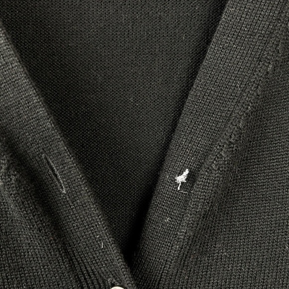 Aritzia Wilfred Utopia V-neck Cardigan Sweater Dress, Size XXS, knitted merino - Picture 5 of 9